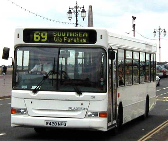 Dennis Dart SLF Plaxton Pointer 28 W428NFG