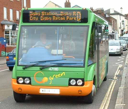 Stagecoach Devon Go Green Optare Solo 47110