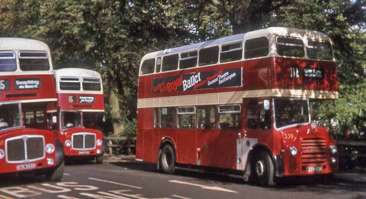 Southampton Leyland Titan PD2A Park Royal 339