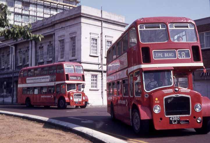 Hants & Dorset Bristol Lodekka ECW FS6G 1122 & FL6G 1203