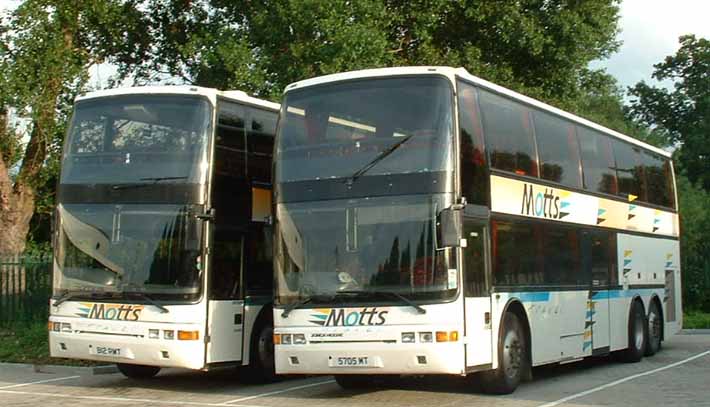 Motts Travel Volvo B12T Jonckheere Monaco 5705MT & B12RMT