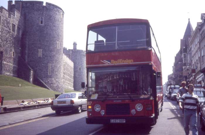 Southampton Red Ensign Leyland Olympian East Lancs 287