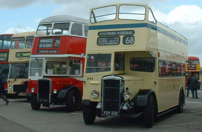 ex Birmingham Southend Daimler CWA6 Duple 244