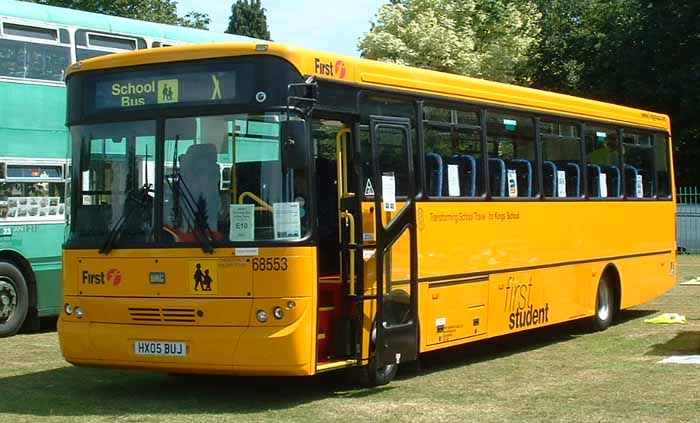 First Hampshire & Dorset Mercedes O814D Plaxton