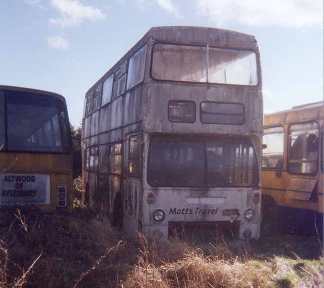 Motts Travel South Yorkshire DMS Leyland Fleetline MCW OKW517R