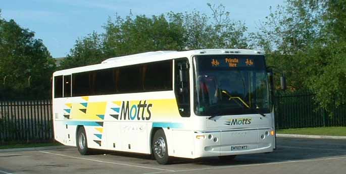 Motts Travel Volvo B7R Plaxton MT07MTT