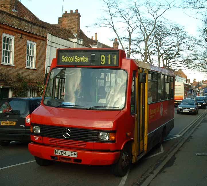 Red Rose Travel Mercedes 711D N784JBM