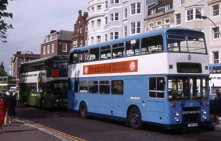 Brighton Corporation Dennis Dominator East Lancs 17