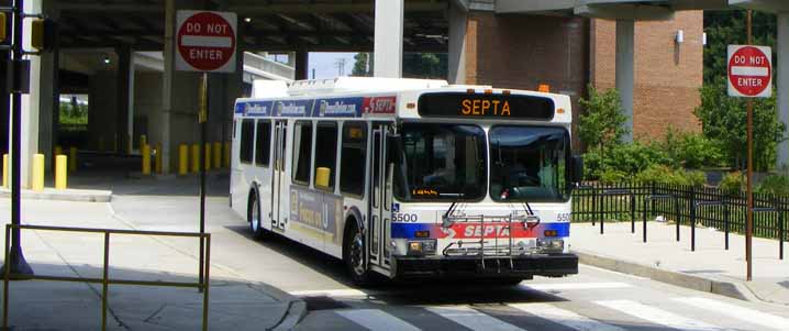 SEPTA New Flyer D40LF 5500