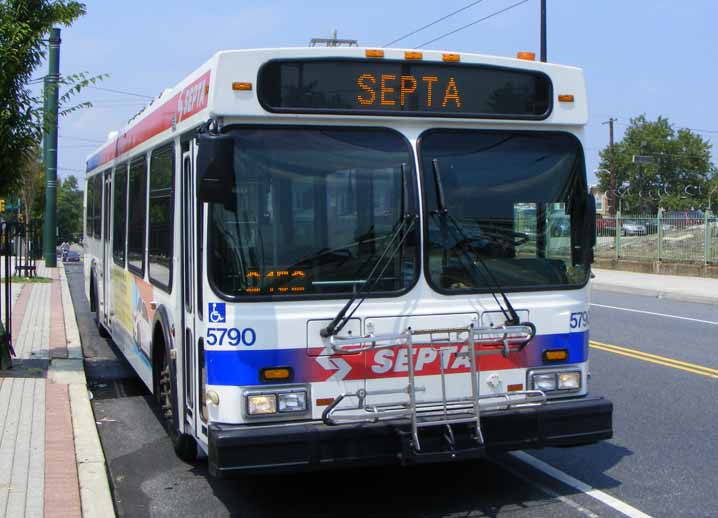 SEPTA New Flyer D40LF 5790