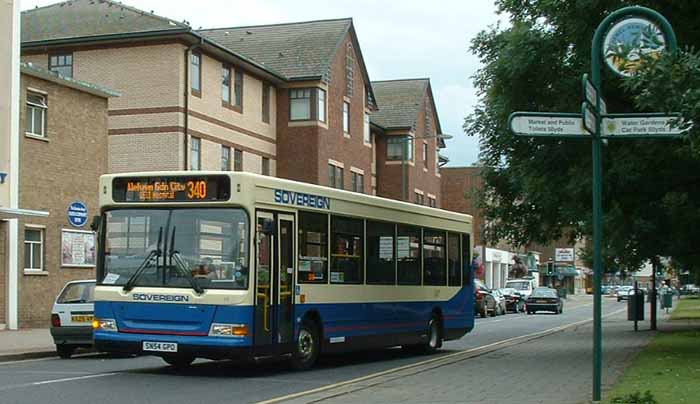 Arriva the Shires Dennis Dart Plaxton ex Sovereign