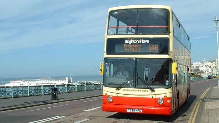 Brighton & Hove Dennis Trident Alexander ALX400 881