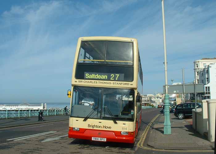 Brighton & Hove East Lancs bodied Dennis Trident 814