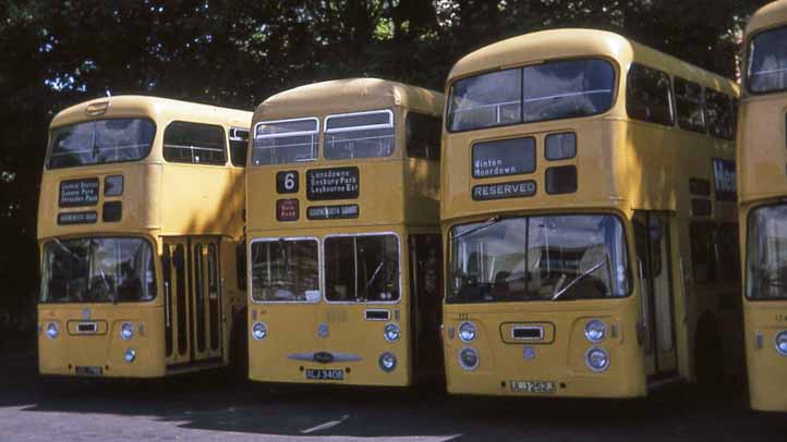 Bournemouth Corporation Daimler Fleetline MH Cars 40