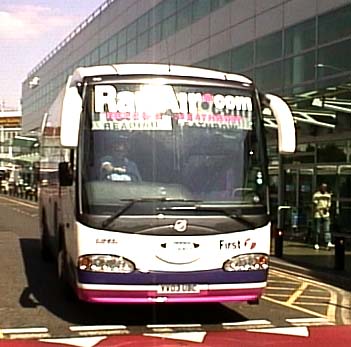 First Beeline Scania K114IB Irizar Century Rail Air coach 710