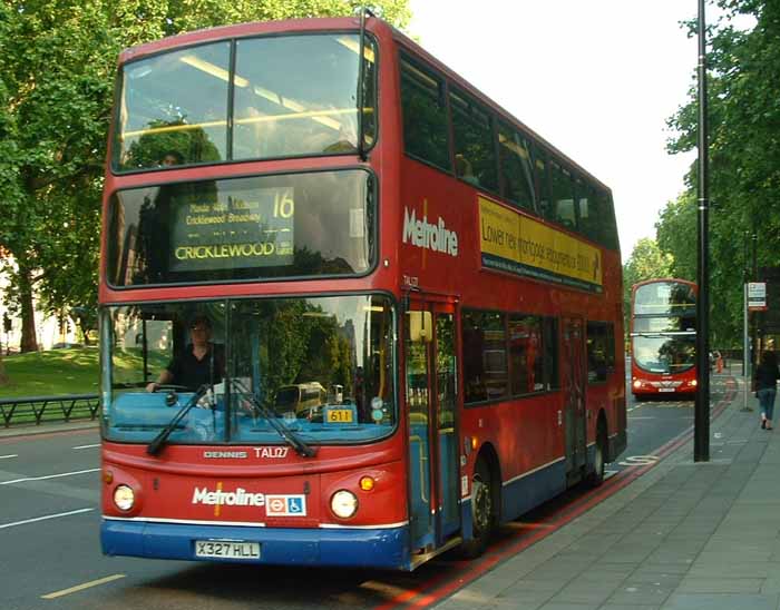 Metroline Dennis Trident Alexander ALX400 TAL127