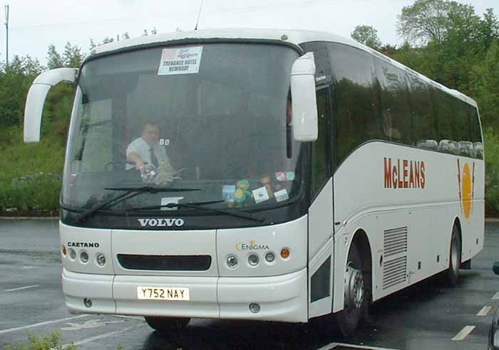 McLeans Volvo B10M Caetano