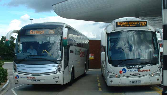 National Express Scania K114EB Irizar Century PB2000 23503