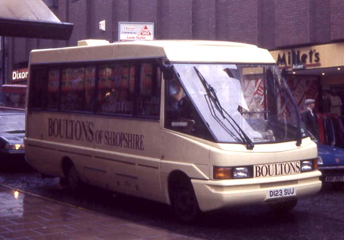 Boultons Optare City Pacer D123SUJ