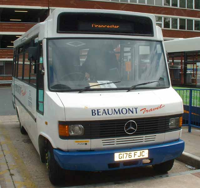 Beaumont Travel Mercedes 709D Reeve Burgess G176FJC