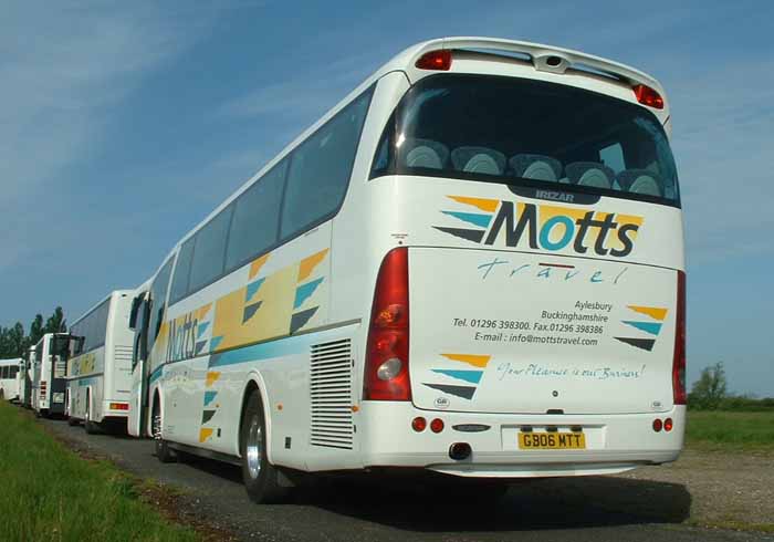 Motts Travel Scania K114IB Irizar PB GB06MTT