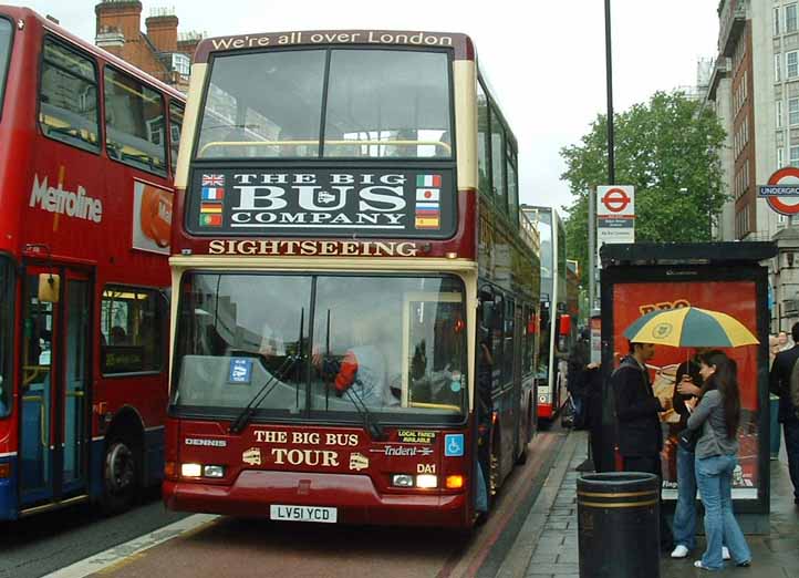 The Big Bus Dennis Trident East Lancs DA1