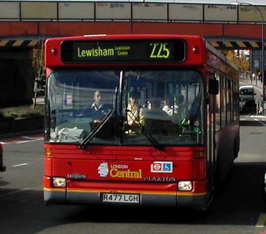 London Central Dennis Dart SLF Plaxton Pointer LDP77