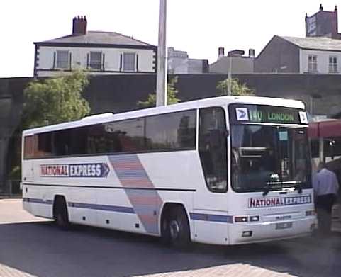 Trathen's Volvo/Plaxton National Express