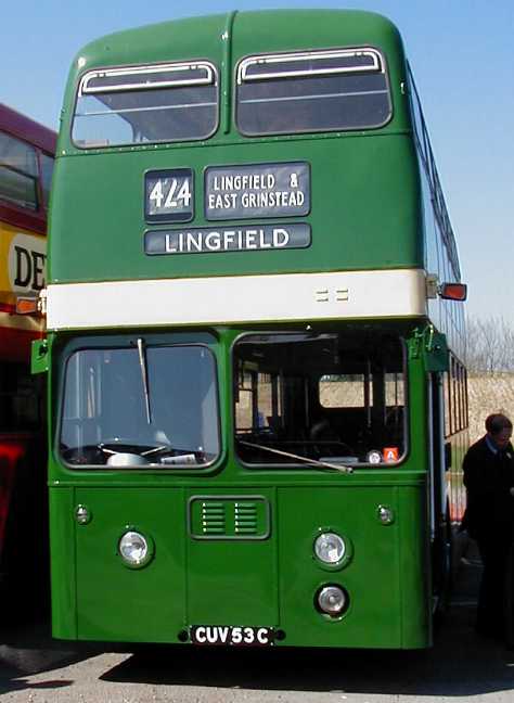 London Country Daimler Fleetline XF3