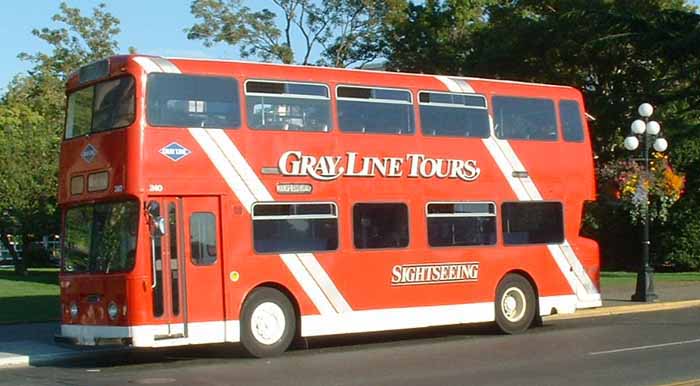 Derby Transport Daimler Fleetline Roe 240 Gray Line Victoria