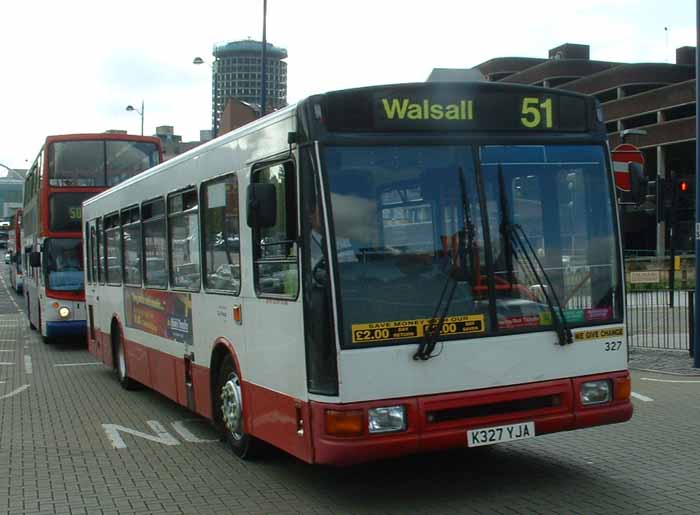 Diamond Buses Dennis Lance Northern Counties 327 ex Metroline