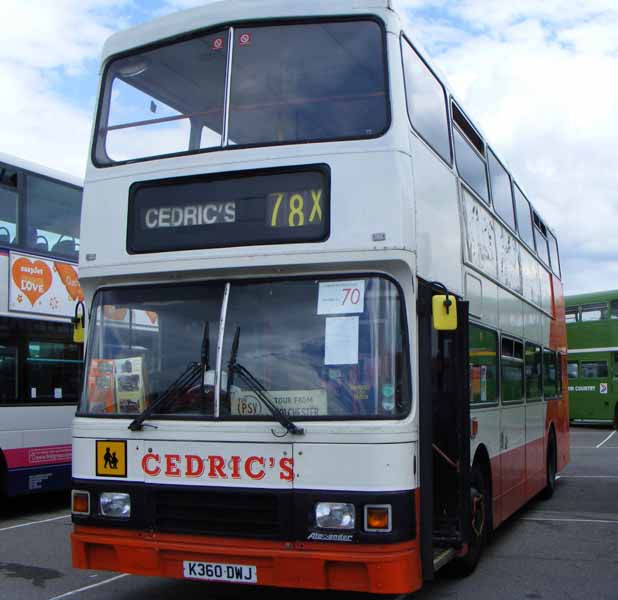 Former East Midland Cedric's Leyland Olympian Alexander K360DWJ