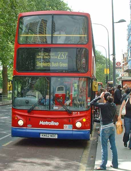 Metroline Dennis Trident Alexander ALX400 DT3