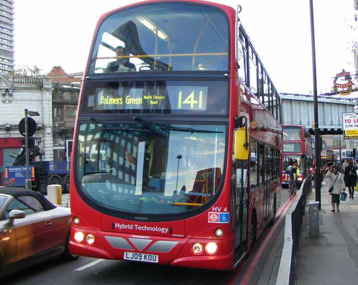 Arriva London Volvo B5LH Wright Eclipse Gemini hybrid HV4