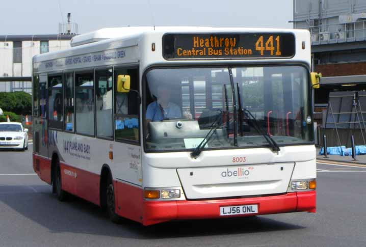 Abelio Surrey Alexander Dennis MPD Pointer Dart 8003