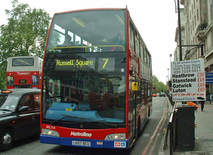 Metroline East Lancs Olympus bodied Scania SEL758