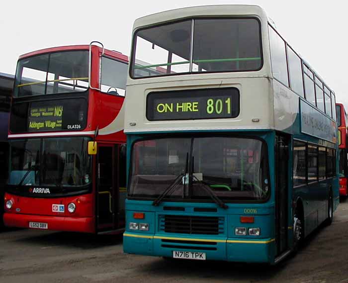 Arriva Southend Dennis Dominator East Lancs DD16