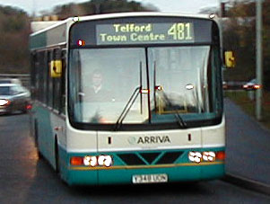 Arriva Midlands North DAF SB120 Wright