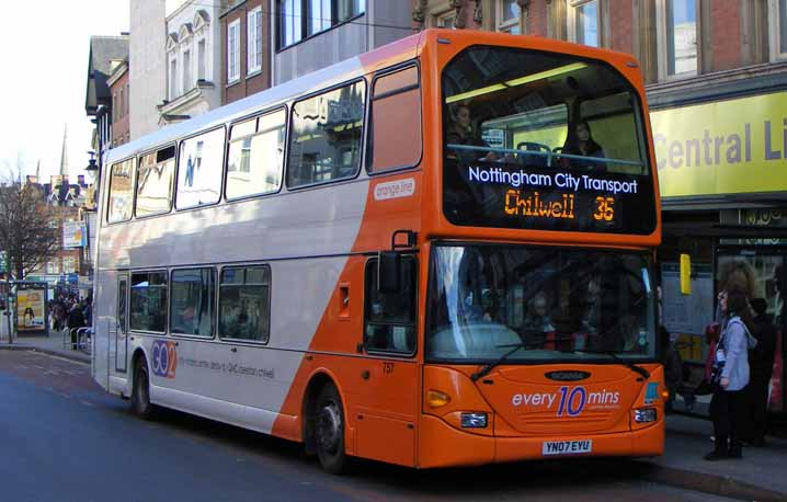 Nottingham City Scania N94UD Omnidekka East Lancs 757