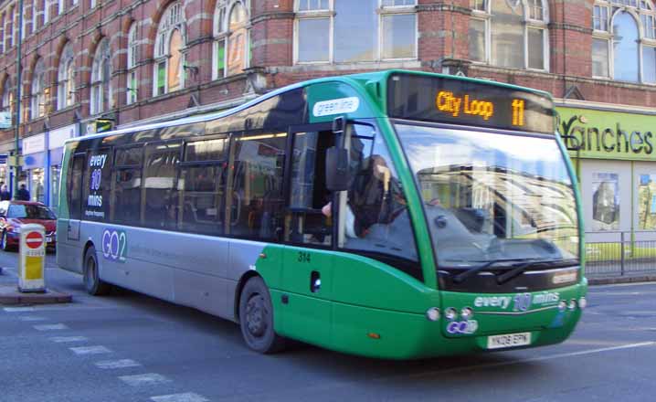 Nottingham City Optare Versa 314