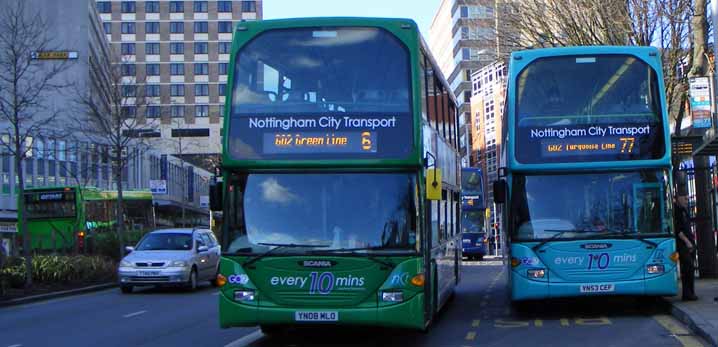 Nottingham City Scania N270D Omnidekka East Lancs