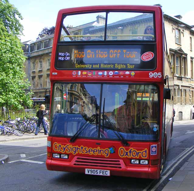 Tom Tappin Dennis Trident East Lancs City Sightseeing 905