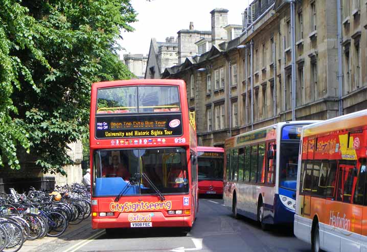 Tom Tappin Dennis Trident East Lancs City Sightseeing 908