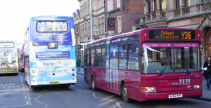 Your Bus Dennis Dart Plaxton Pointer 2 ex Pete's Travel KU52RYF