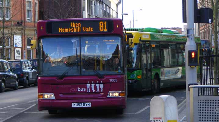 Your Bus Dennis Dart Plaxton Pointer 2 ex Pete's Travel KU52RYH