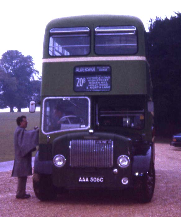 Aldershot & District Dennis Loline III Weymann 506