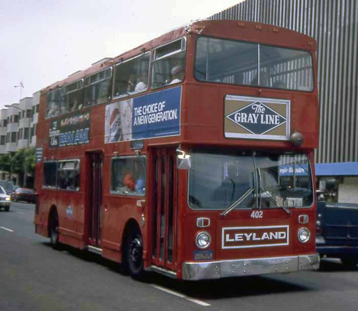 Gray Line California ex New York Leyland Atlantean Park Royal 402