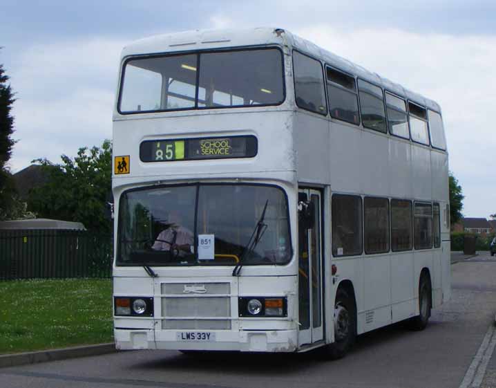 On A Mission Leyland Olympian Roe LWS33Y