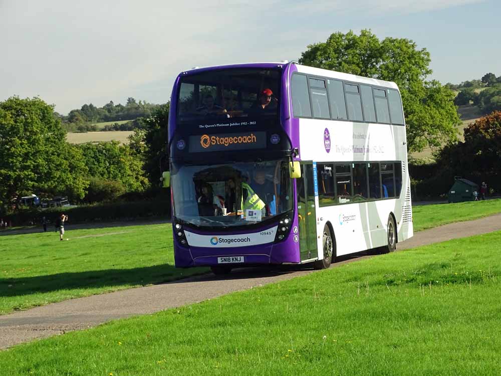 Stagecoach South Alexander Dennis Enviro400MMC 10945 Platinum Jubilee