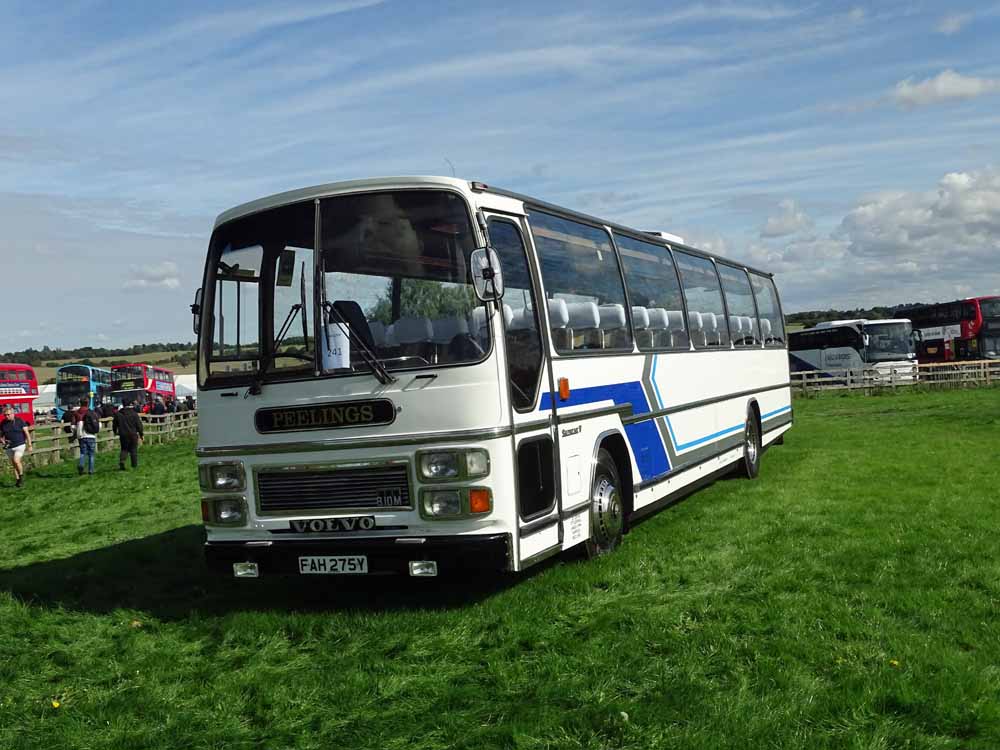 Peelings Coaches Volvo B10M Plaxton Supreme IV FAH275Y